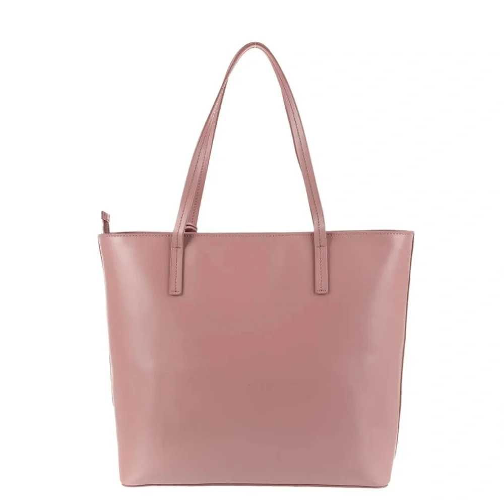 Kate Spade Seton Drive Karla Handbag Pink Leather with Glitter Bow - Picture 3 of 7